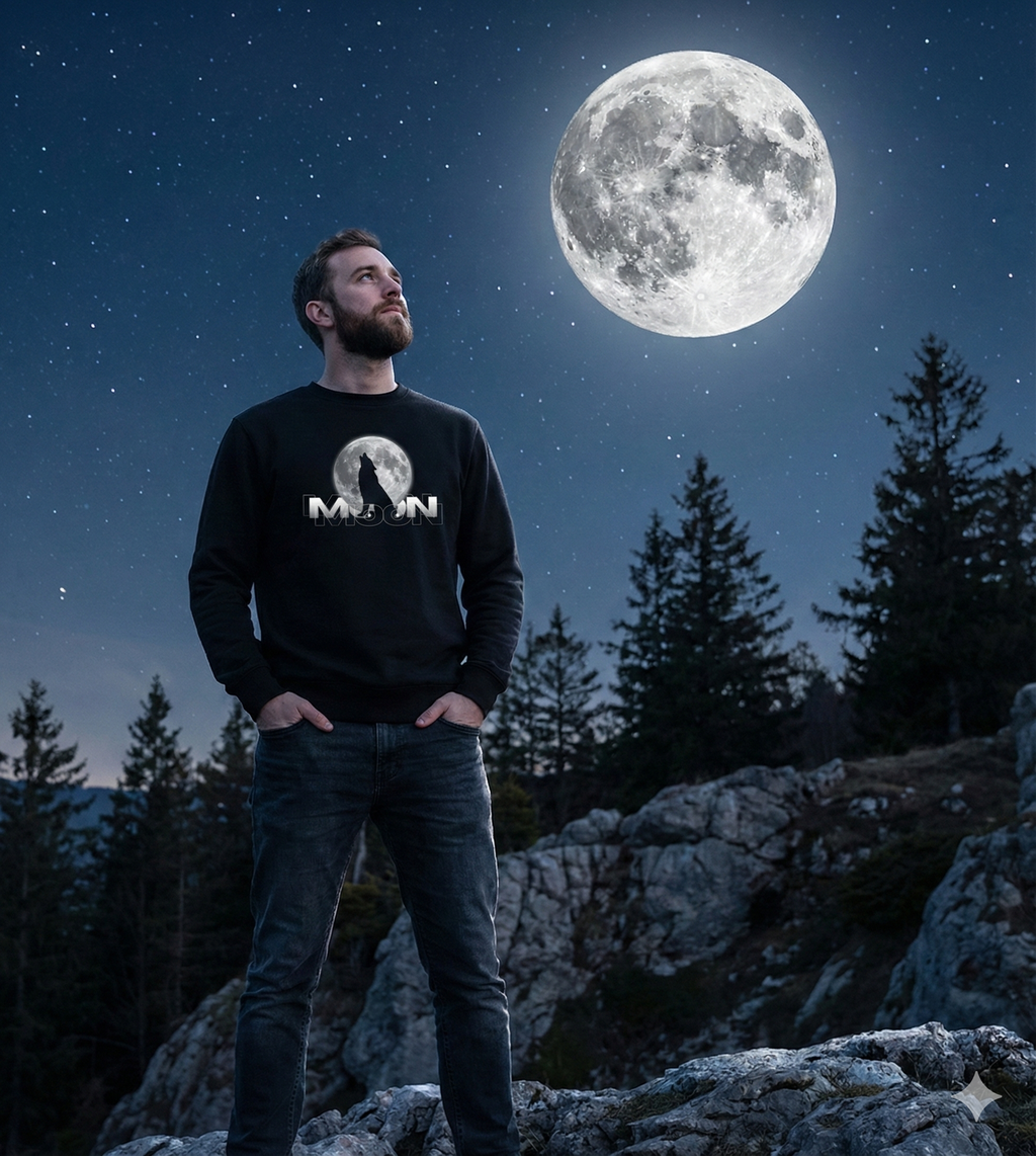 Moon Wolf Sweatshirt