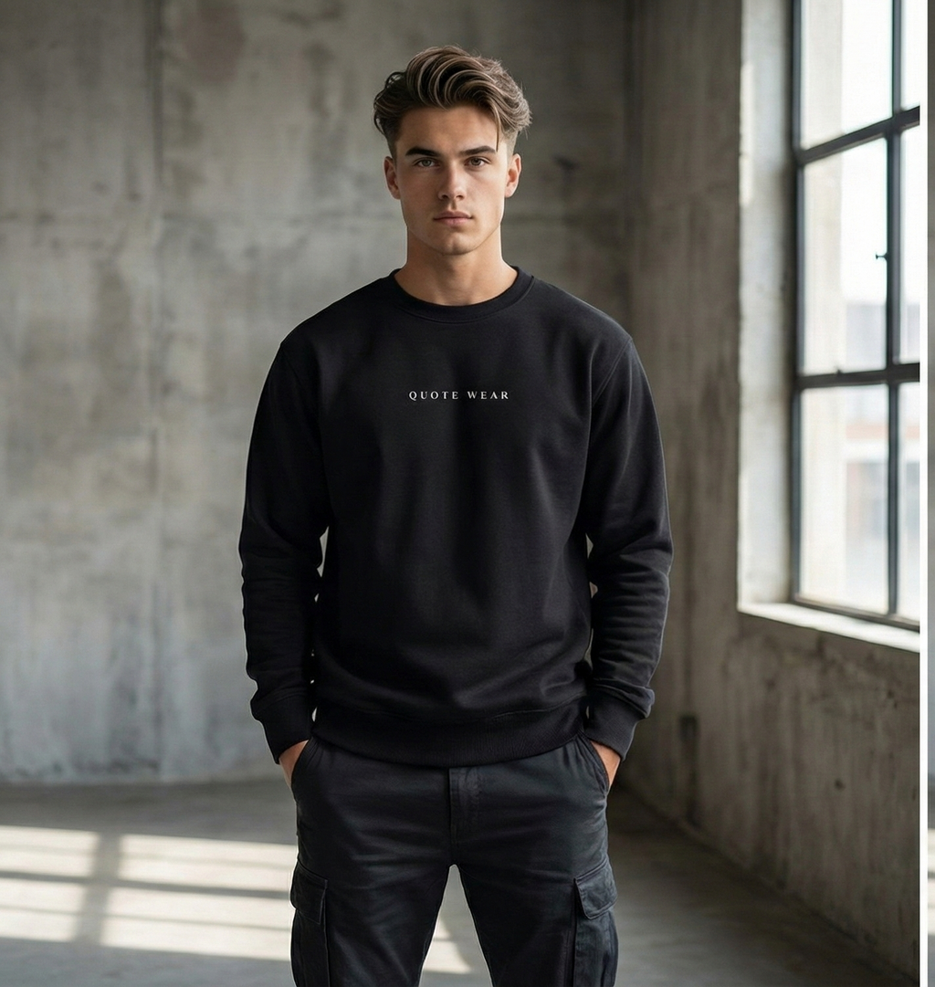 Silence Quote Graphic Unisex Sweatshirt